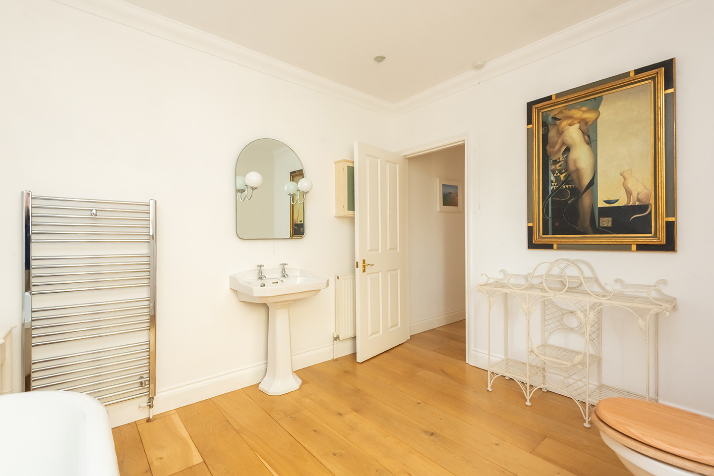 Another view of the family bathroom