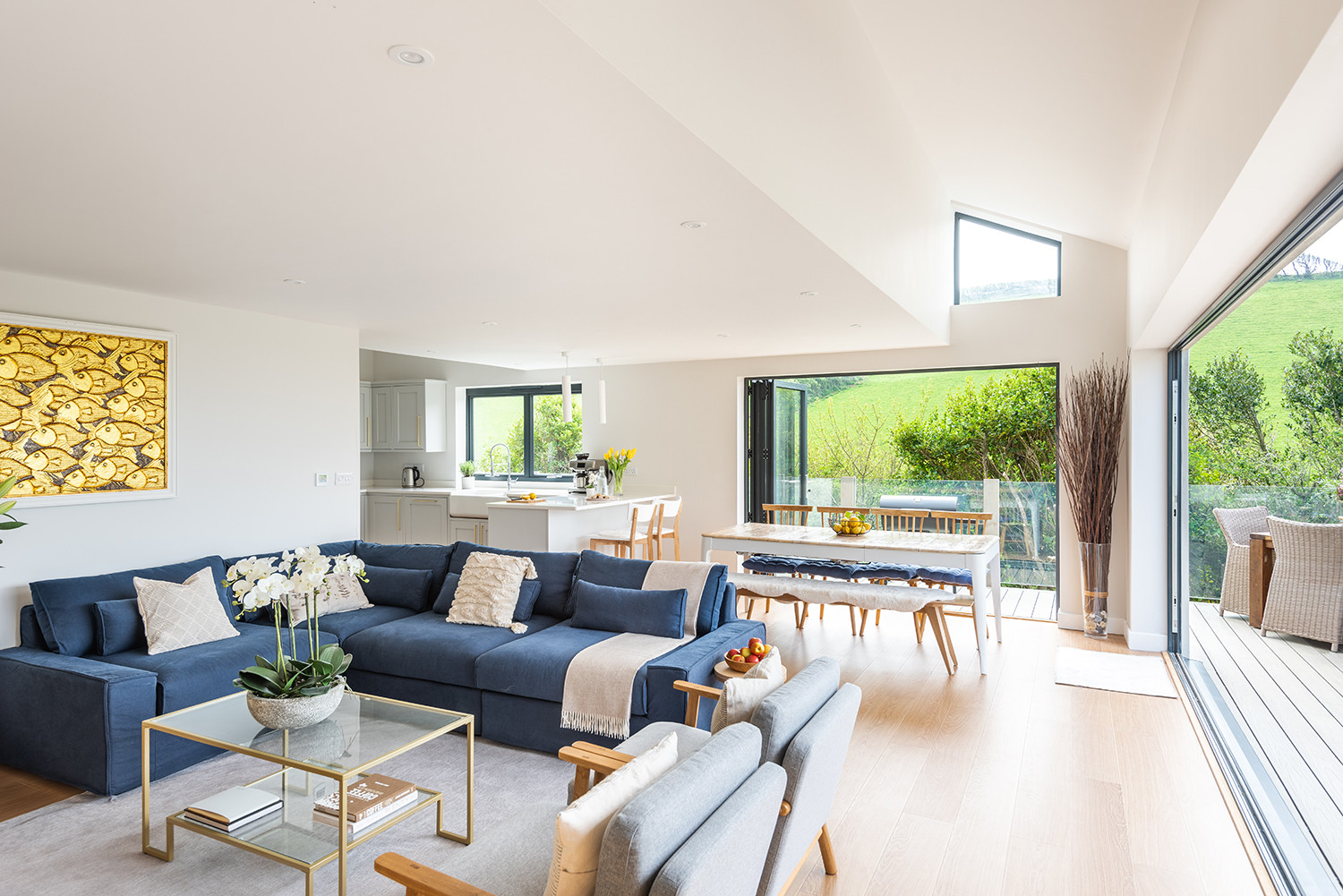 Another look at the spacious and stylish lounge 