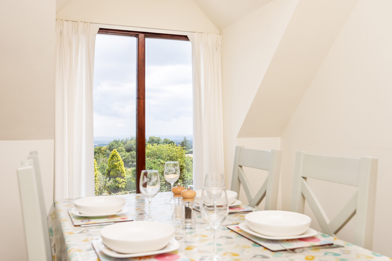 Dining area with lovely views 