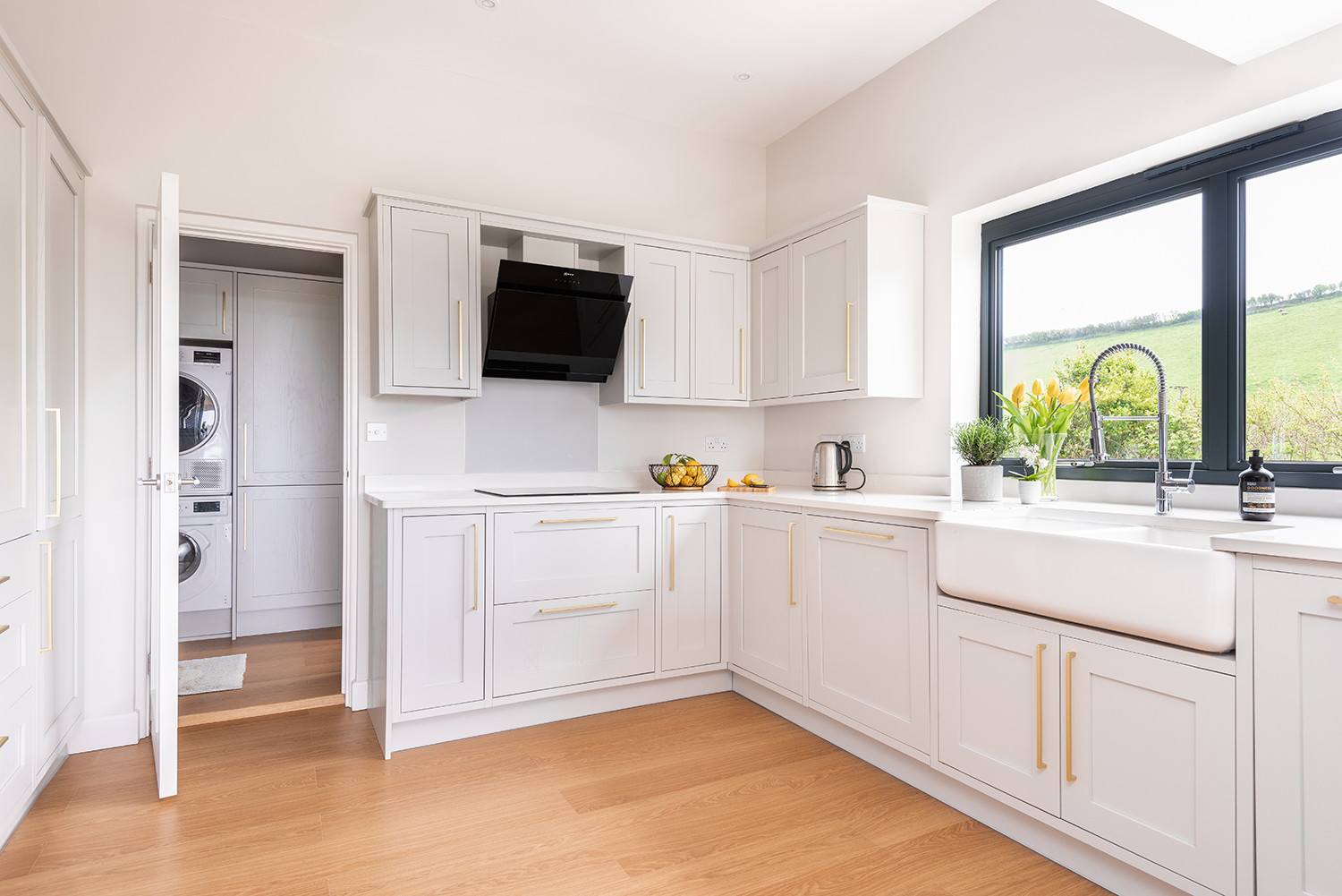 A closer look at the kitchen 