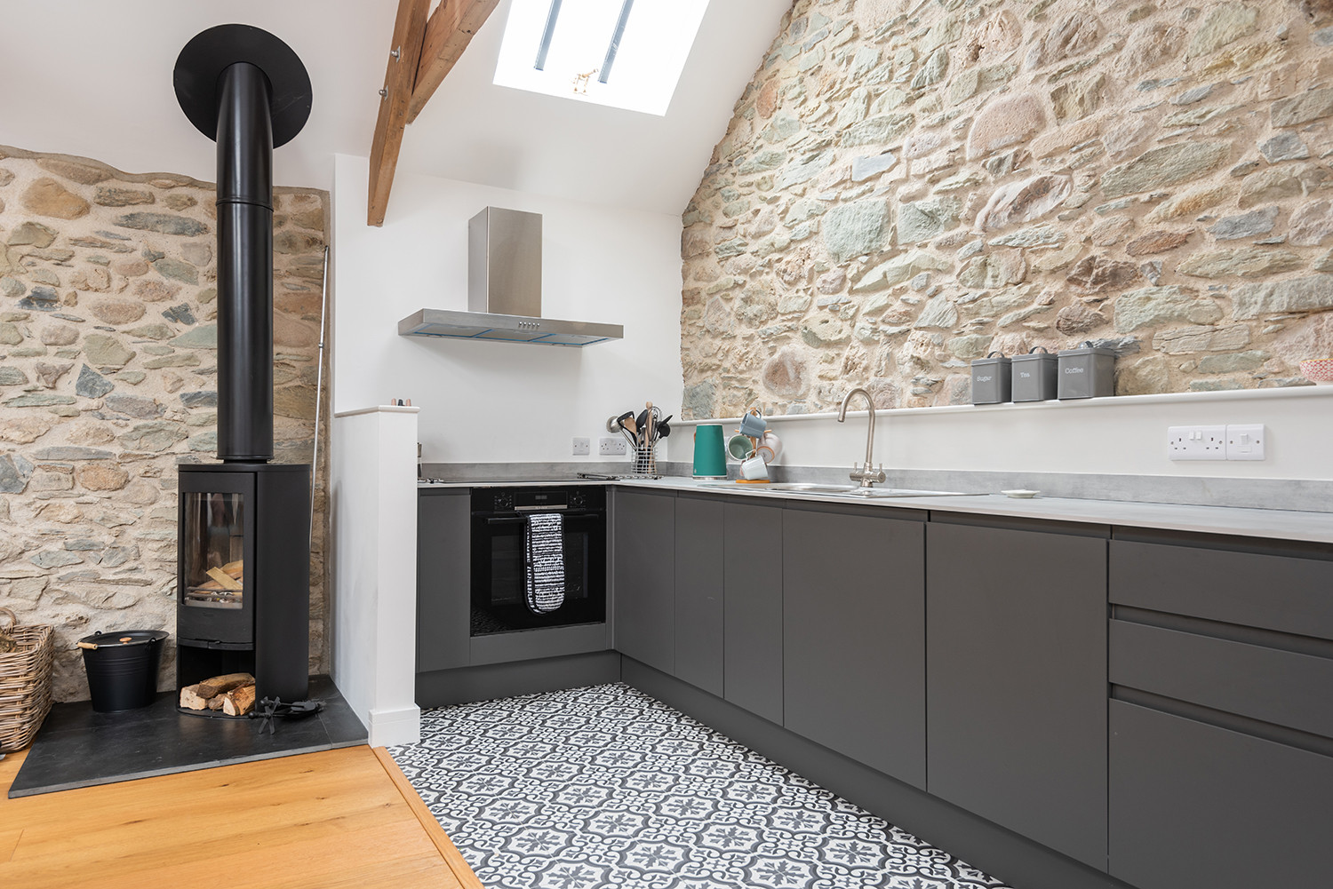 A closer look at the modern kitchen