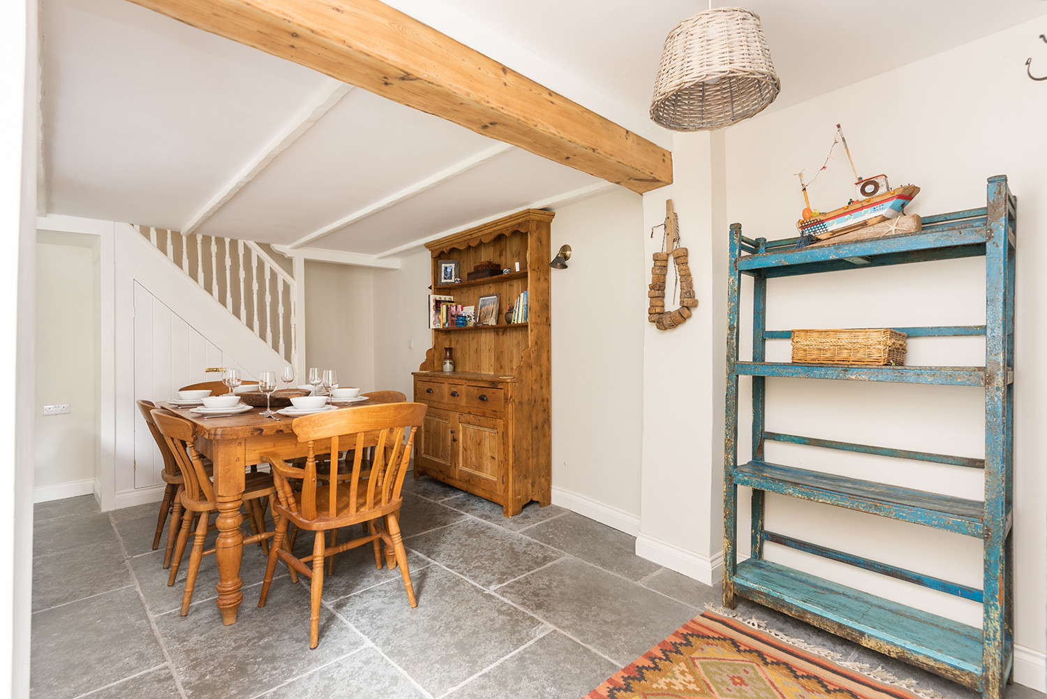 Another view of the dining area. 