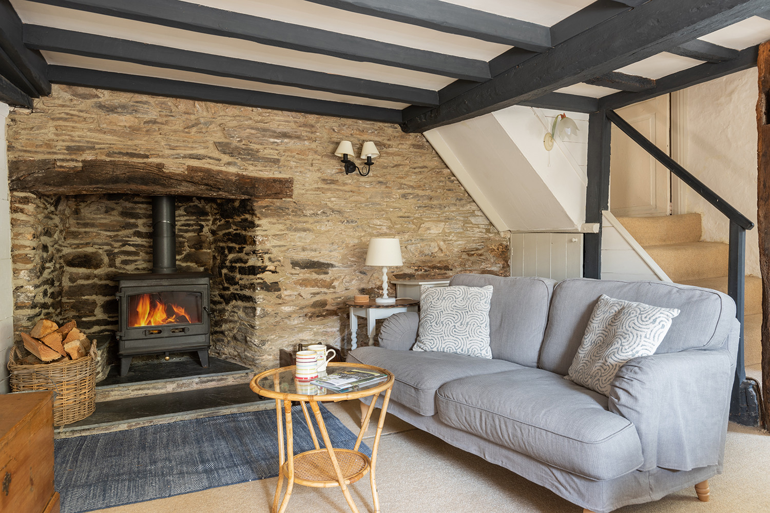 Comfortable sofa to relax in the lounge