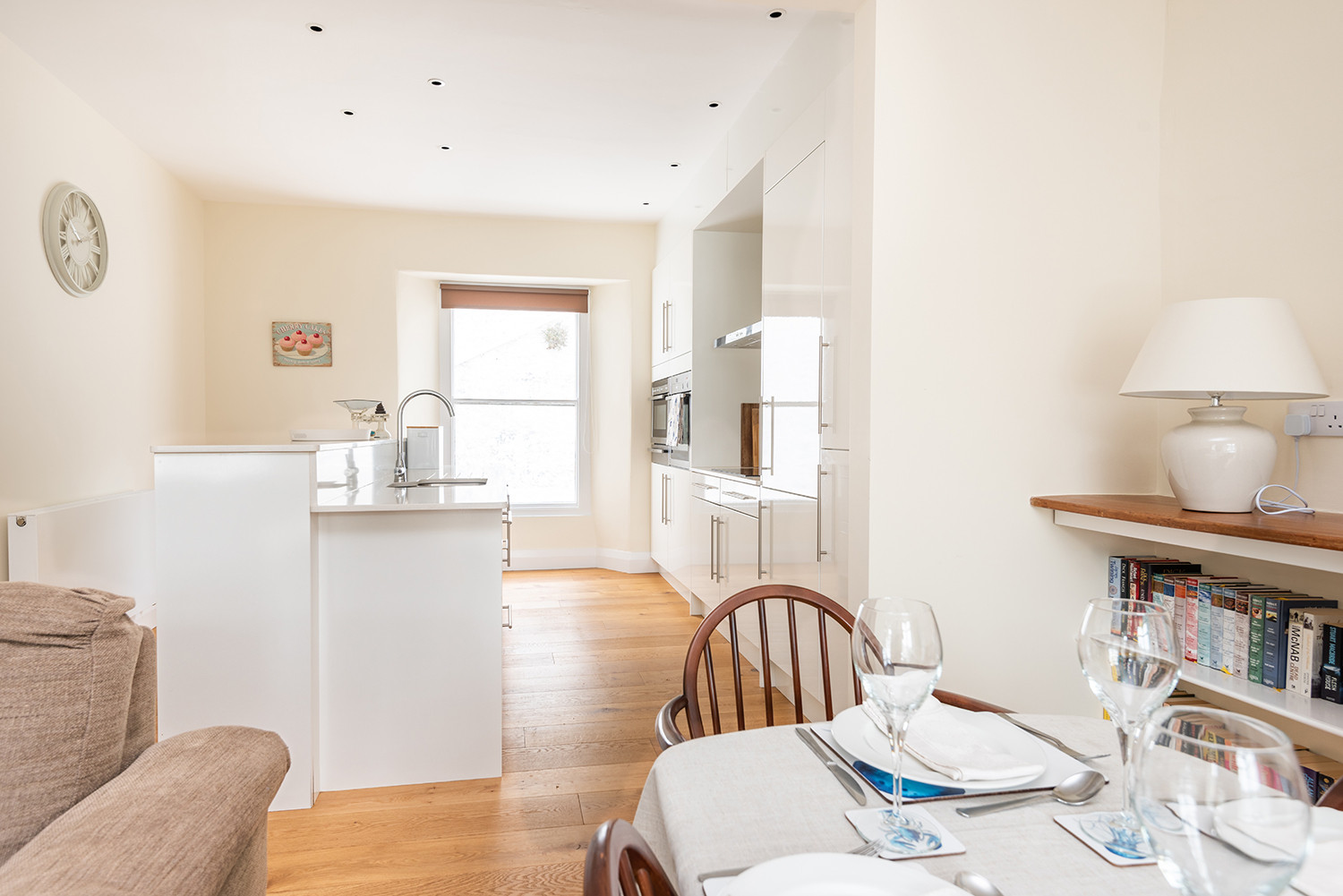 Alternative view of open plan living space