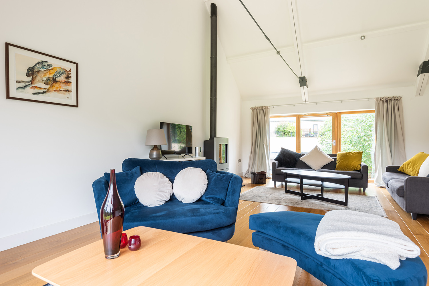 Tastefully furnished and presented.