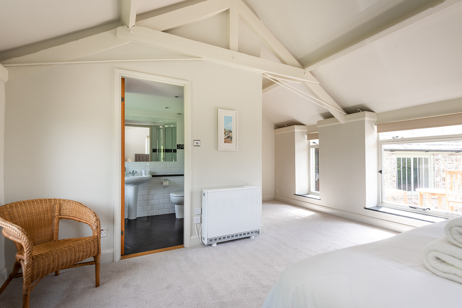 Spacious master bedroom