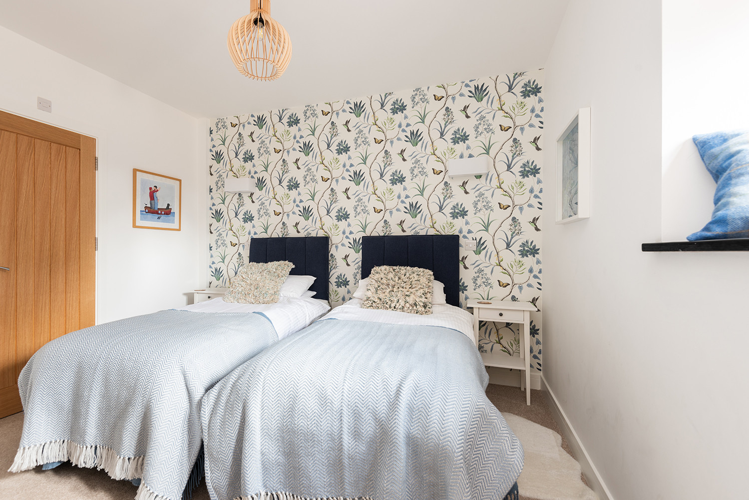 Bedroom three (the butterfly room)