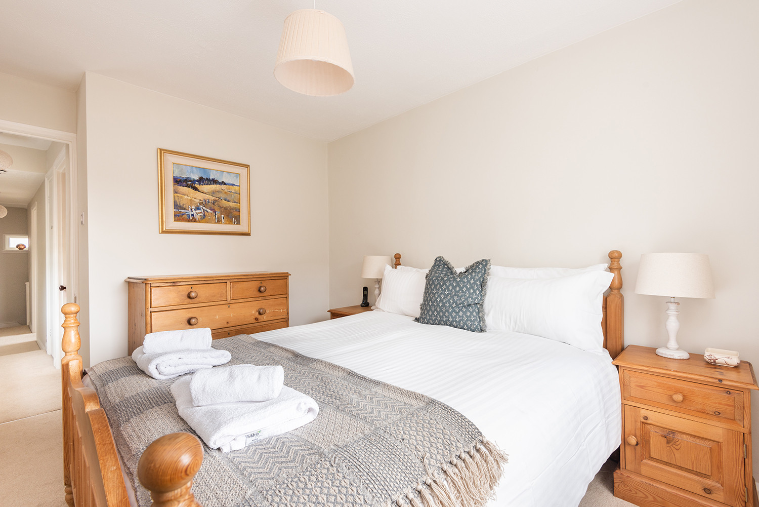 Another view of bedroom two.