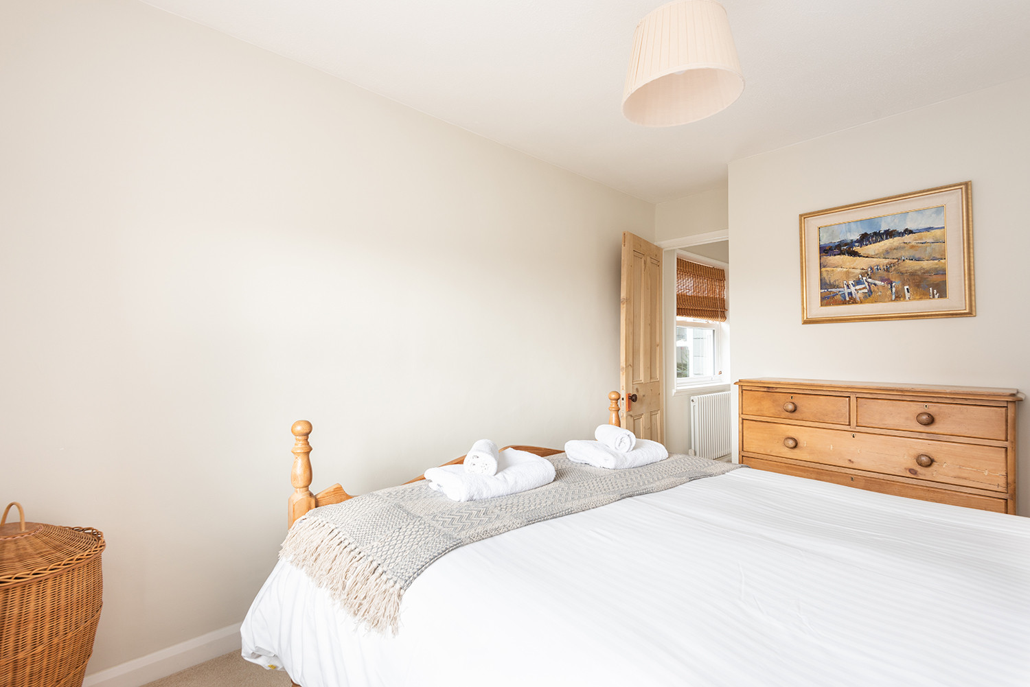 Another view of bedroom two. 