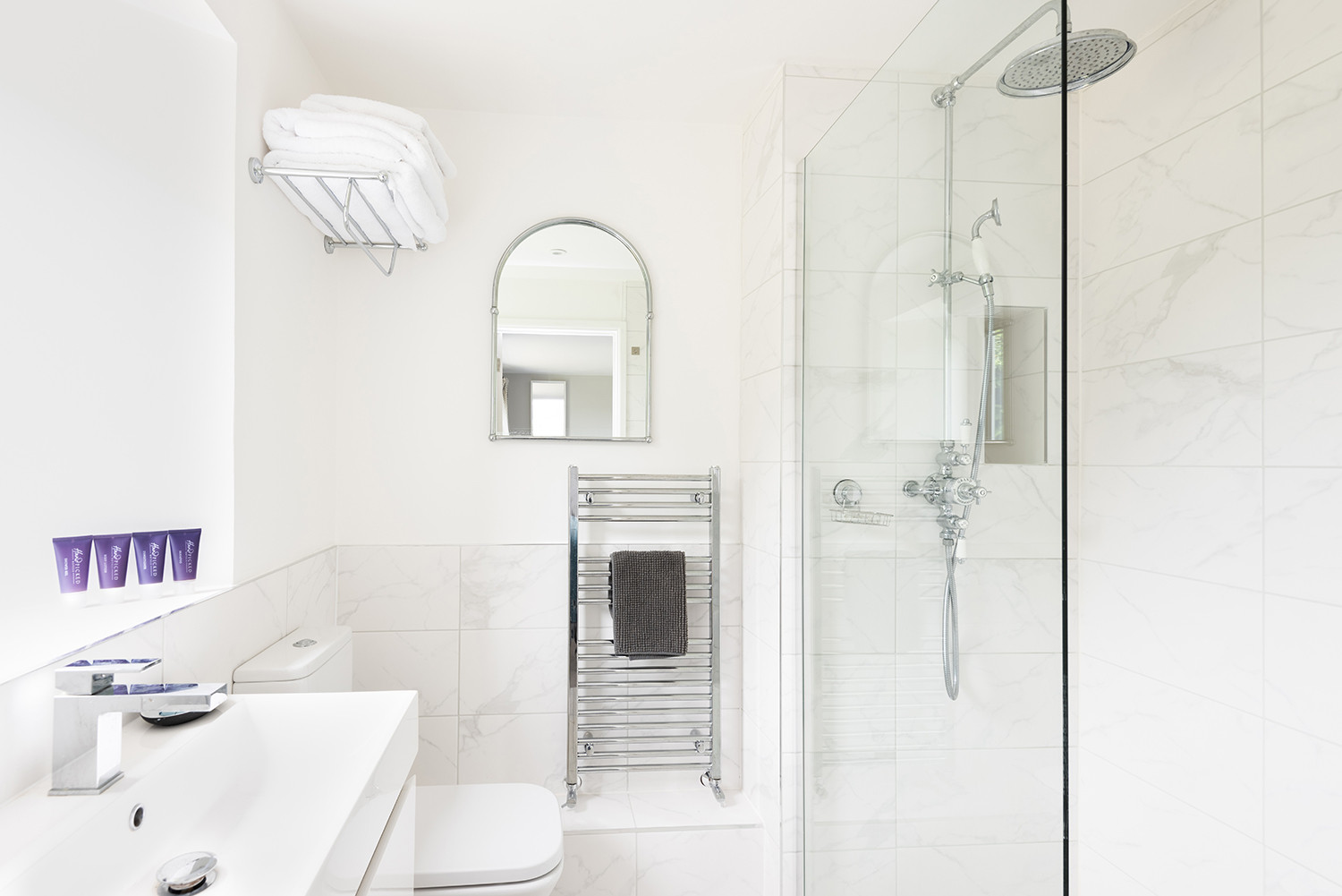 En suite shower room 