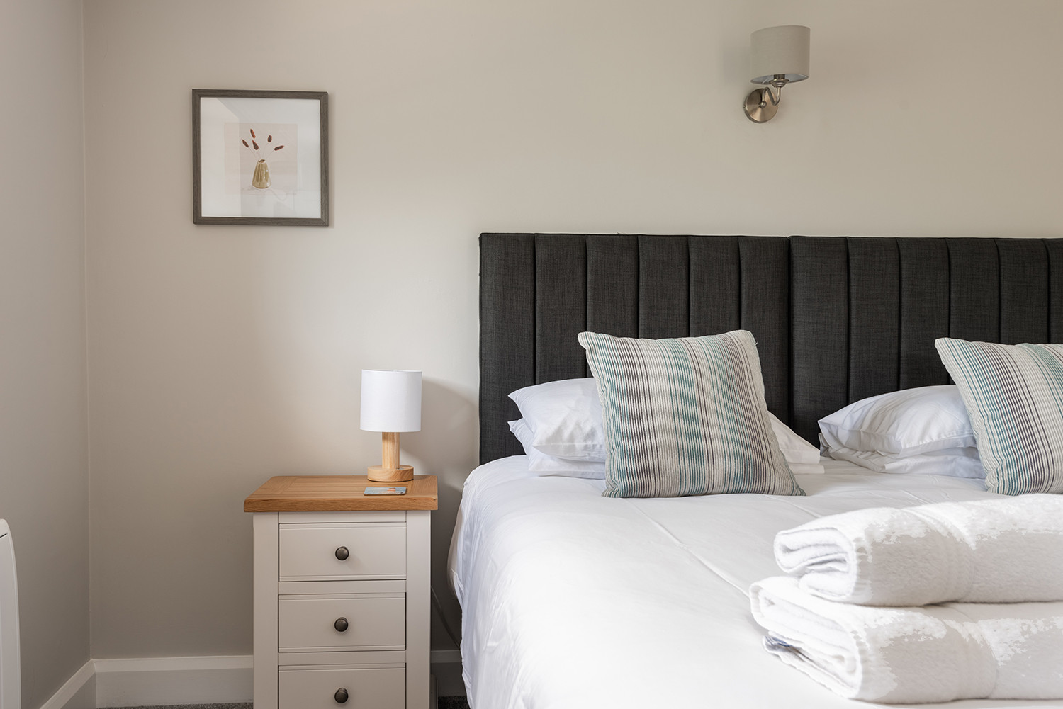 Tidy well presented bedrooms