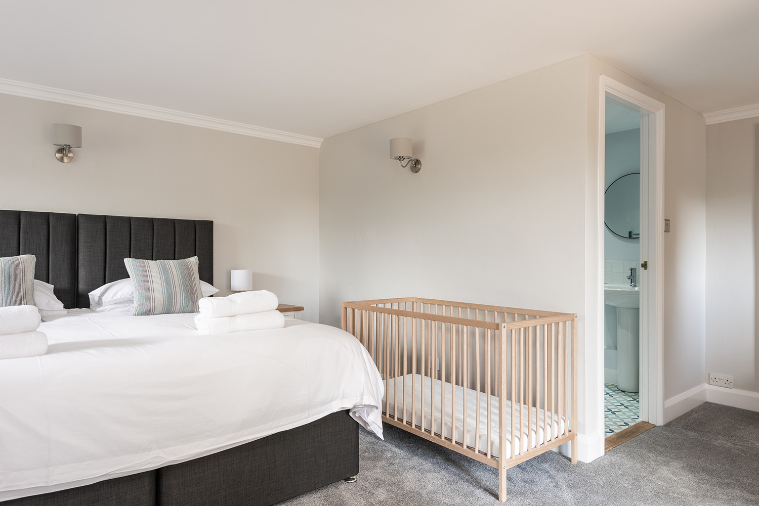 Another view of bedroom two.