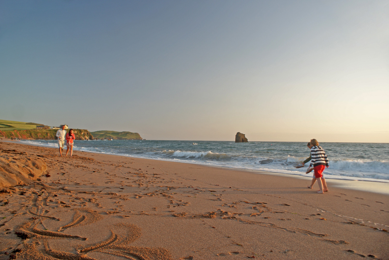 Head to the place to be for sunsets - South Milton Sands! 