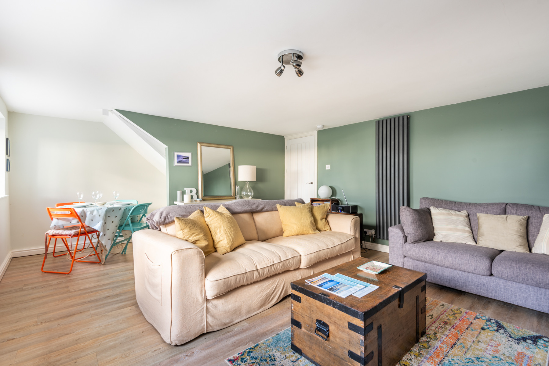 Dining area by the window