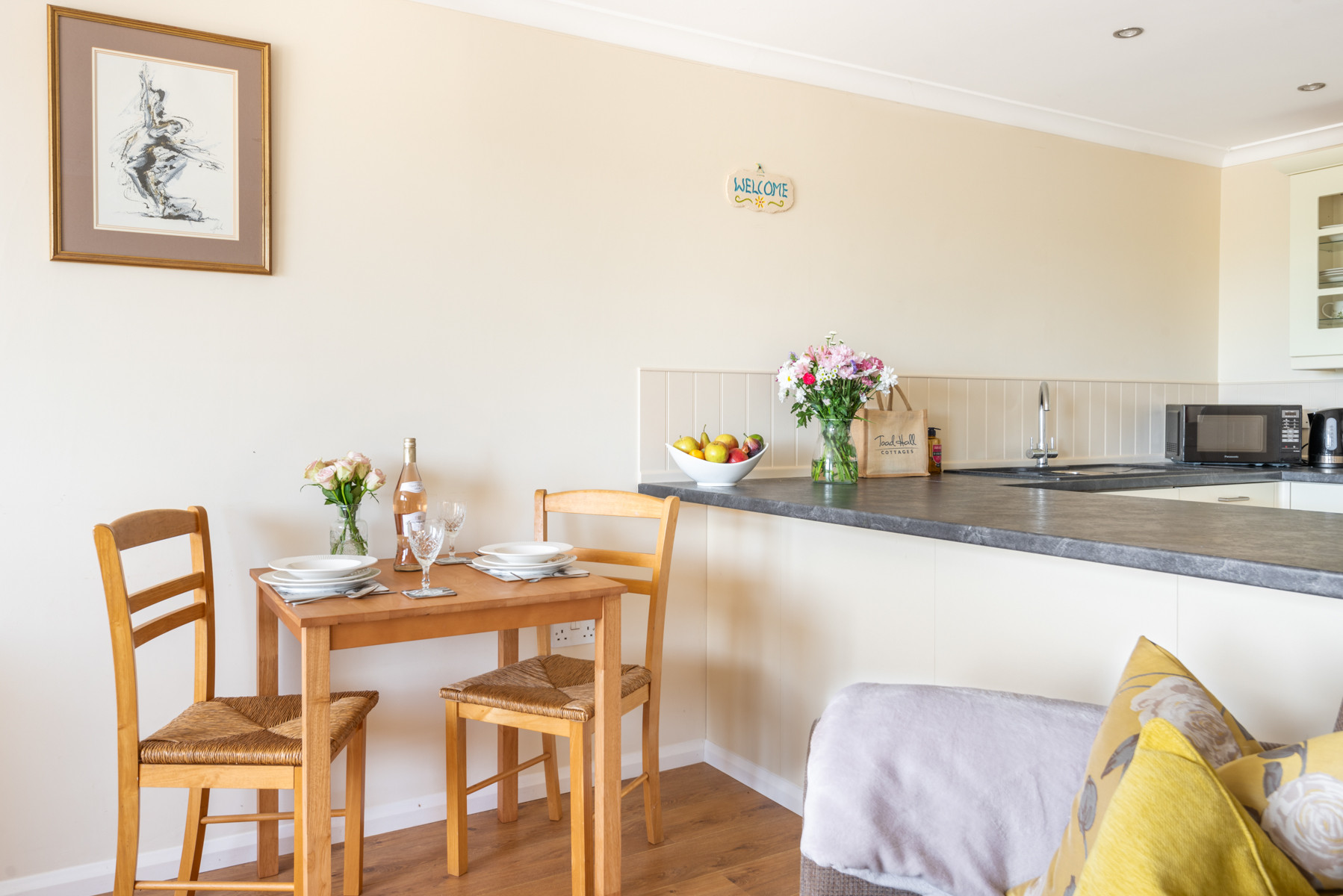 Cosy dining space