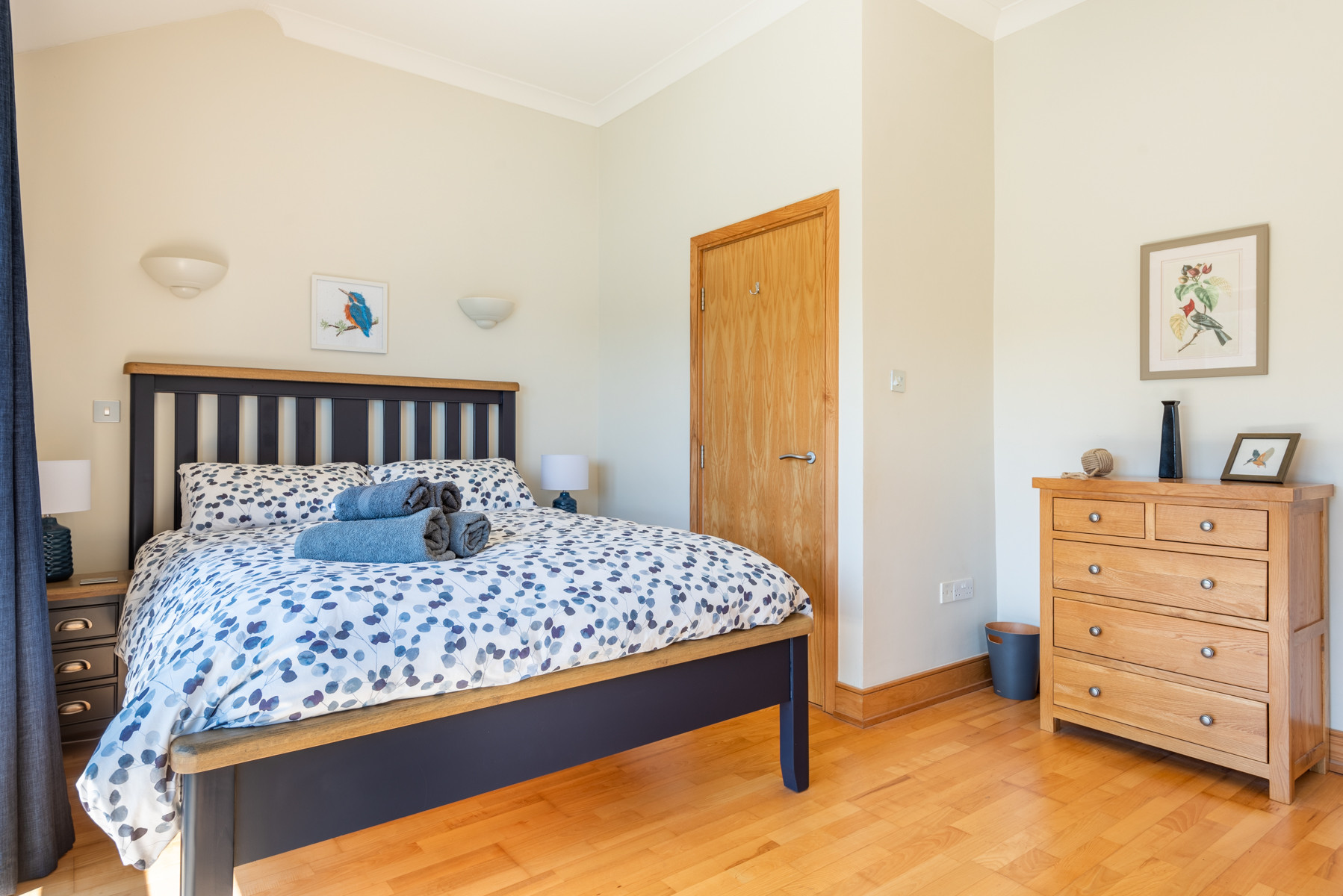 The Master bedroom.
