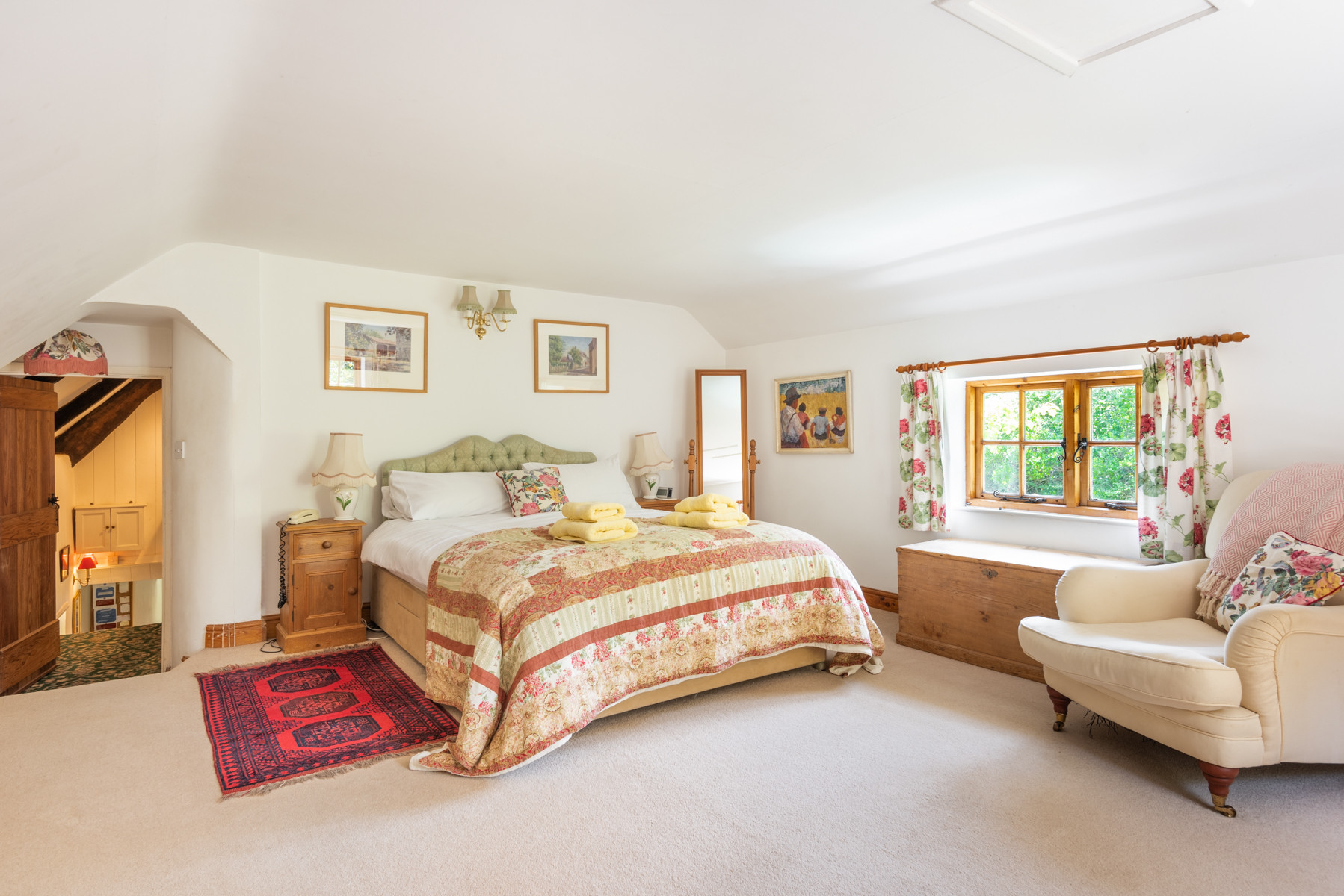 Light airy Bedroom 1