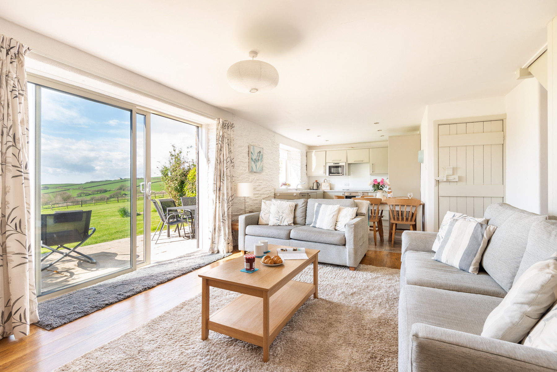 The refurbished sitting room.