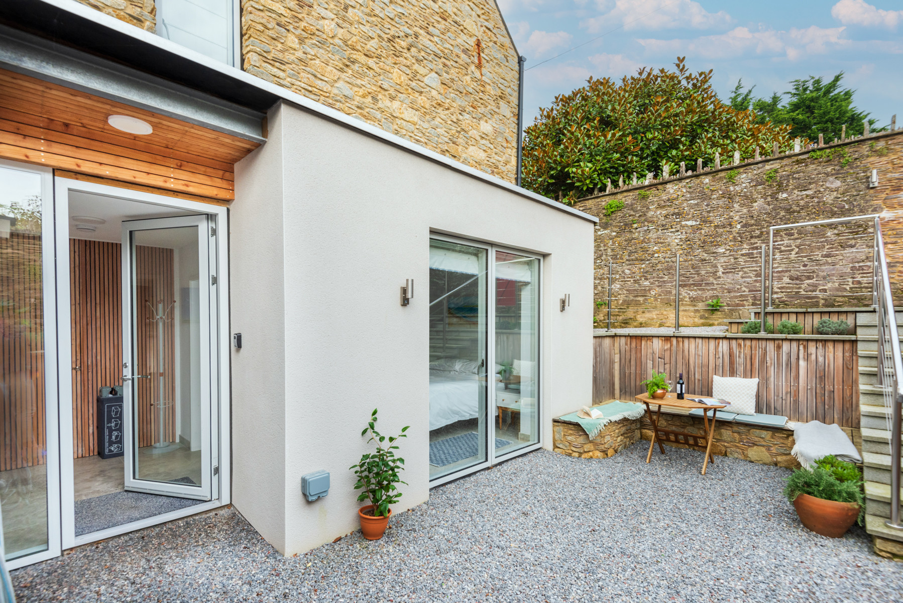 The outside area looking gorgeous 