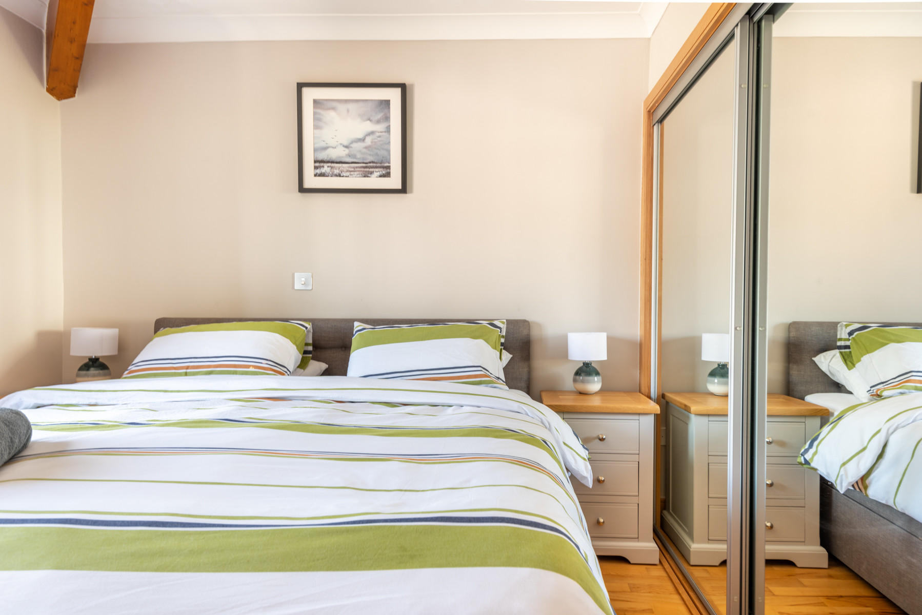 Another view of bedroom two.