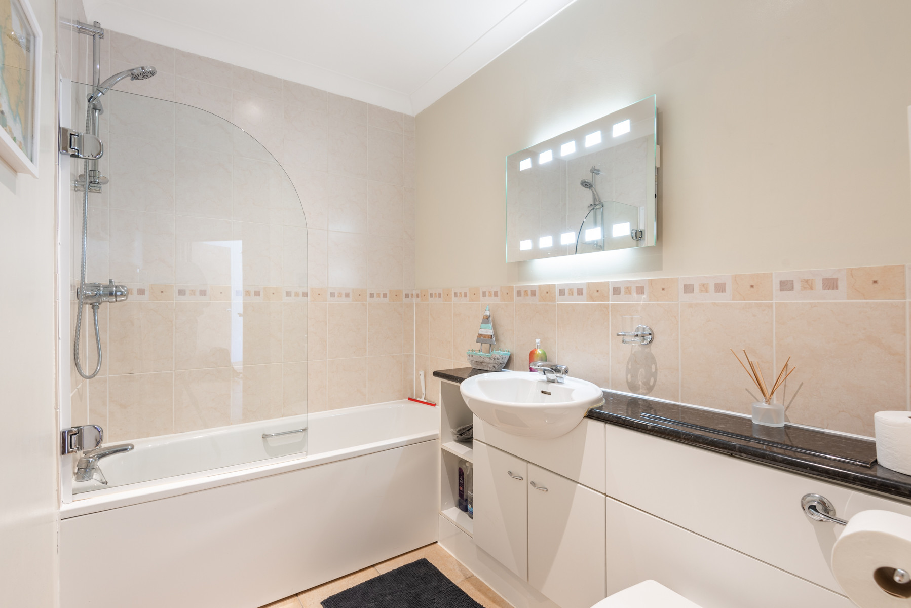 The family bathroom.