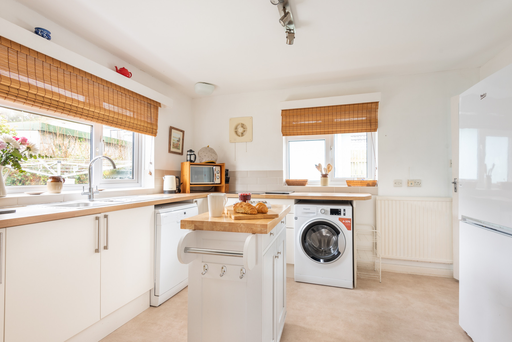 Another view of the kitchen
