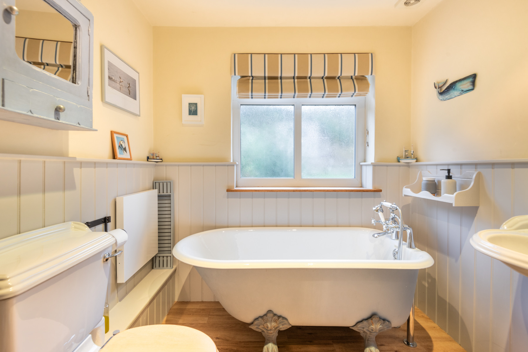 Another view of the family bathroom