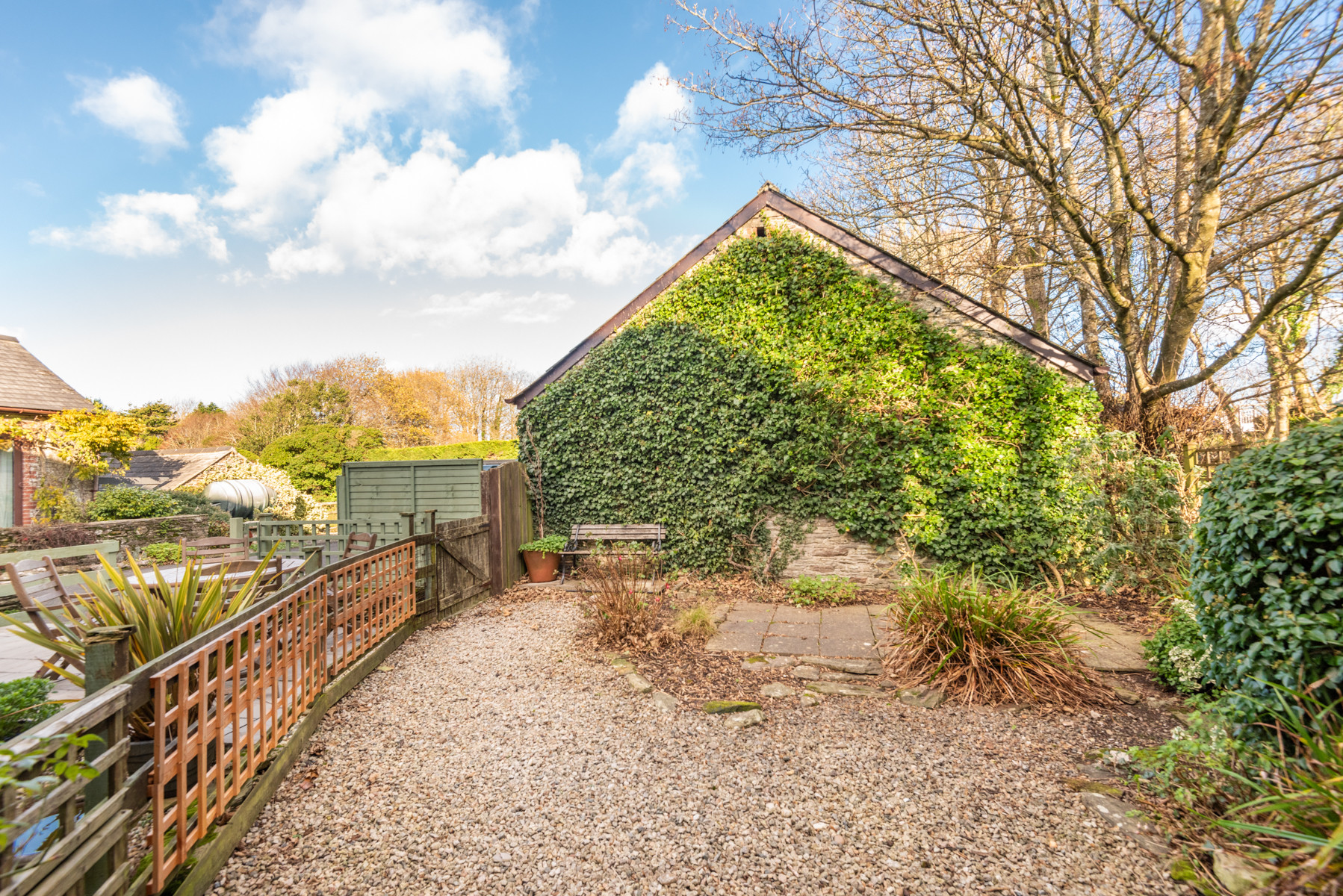 View of outside area from the front door