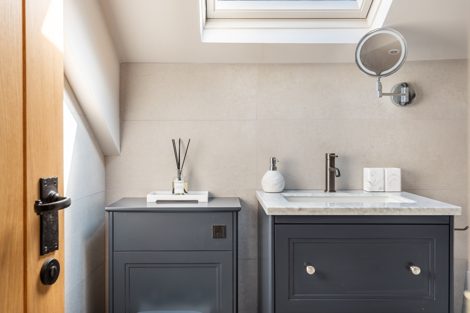 The bathroom