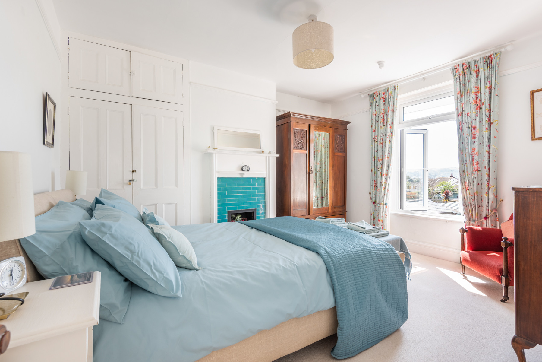 Another view of the master bedroom.