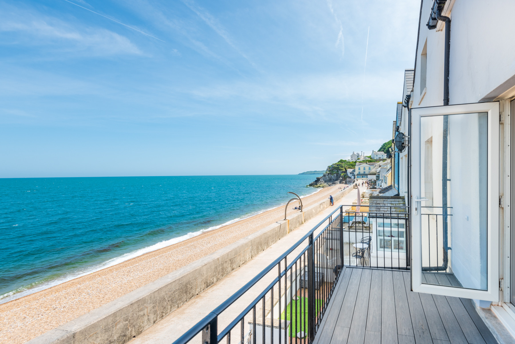 Another look at bedroom 1's balcony