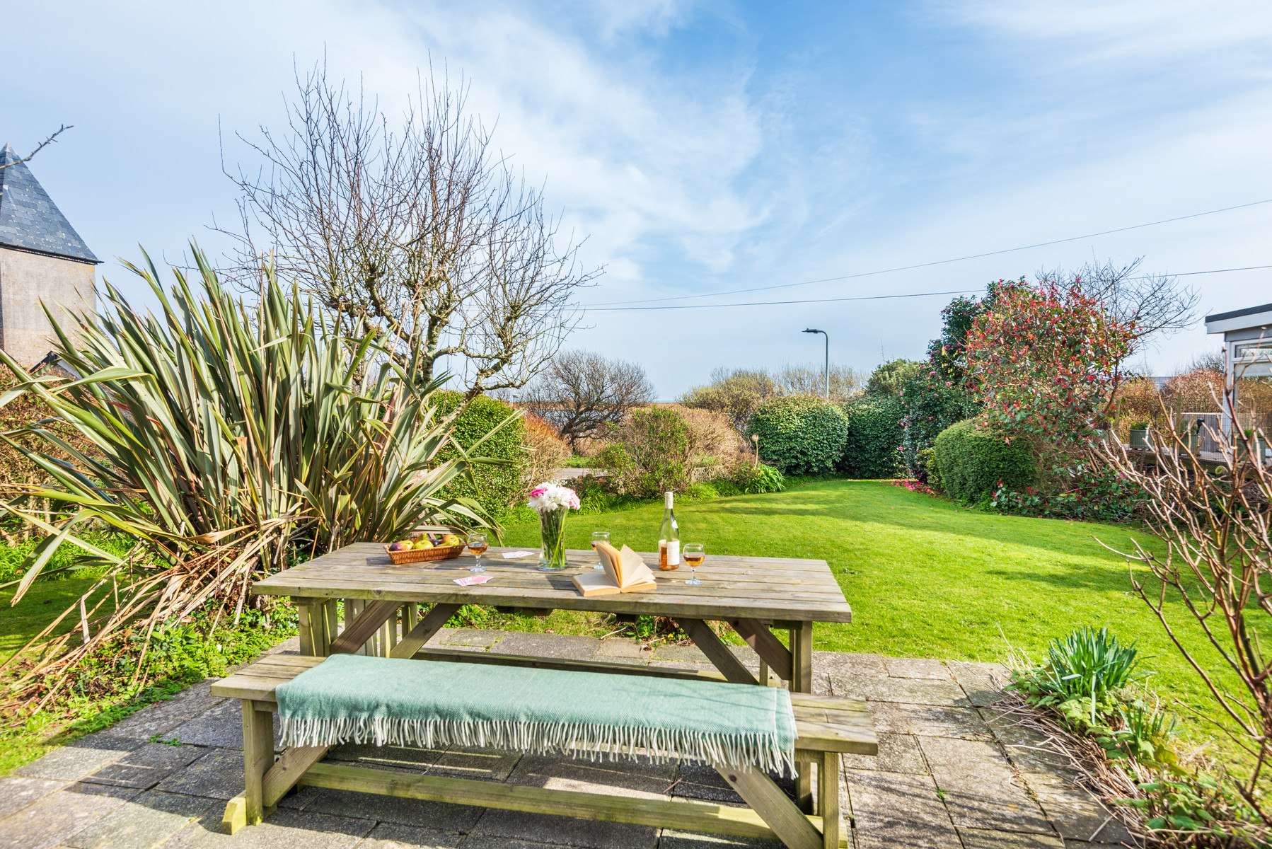 The terrace, perfect for al fresco dining