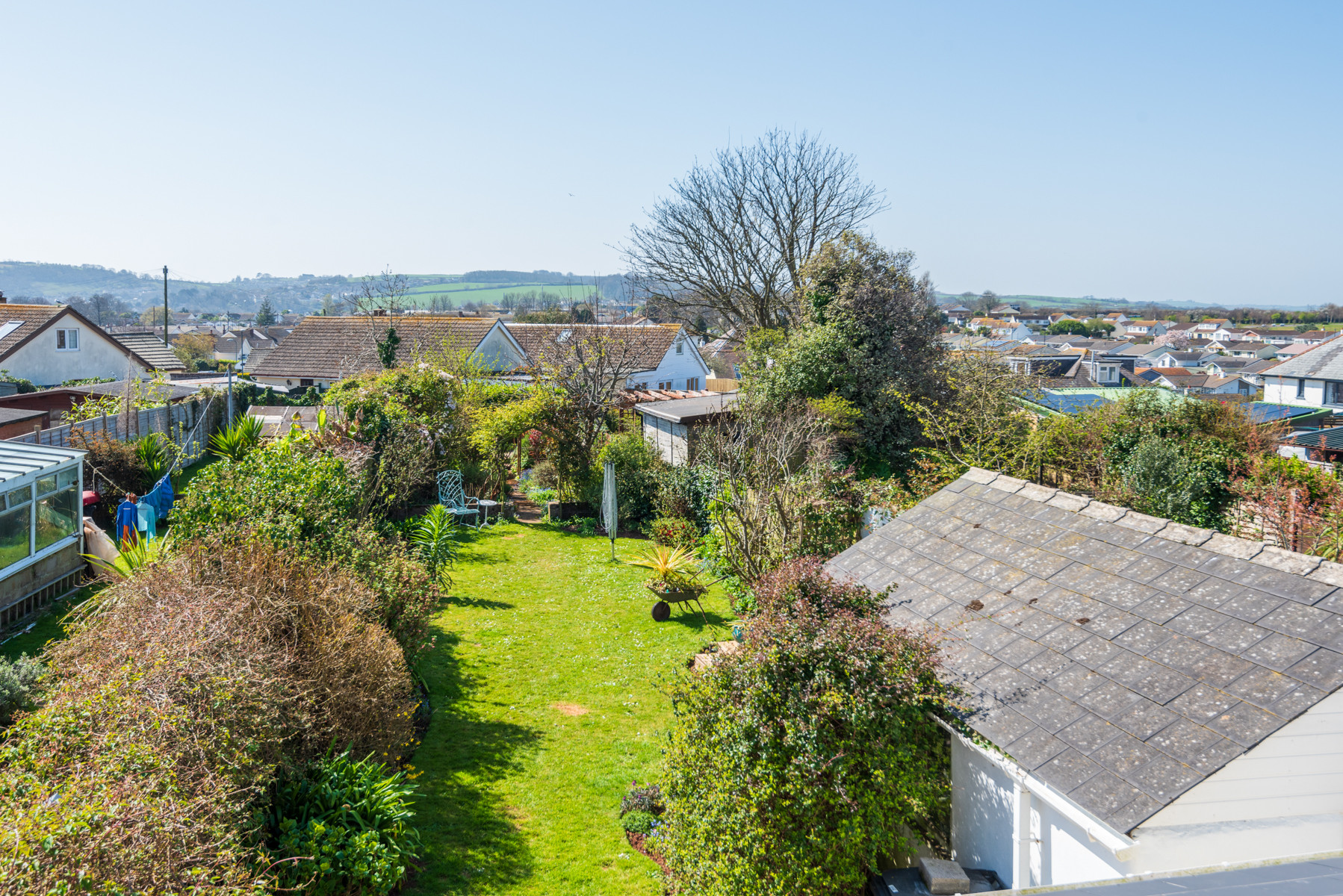 Splendid views form the master bedroom