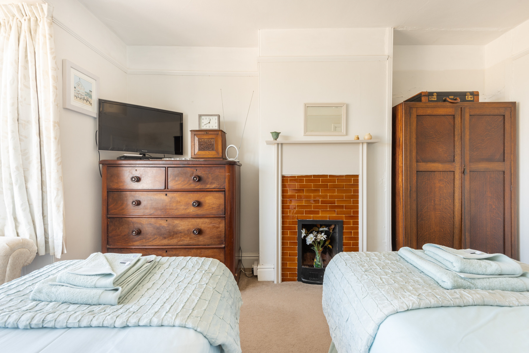 Another view of the twin bedroom