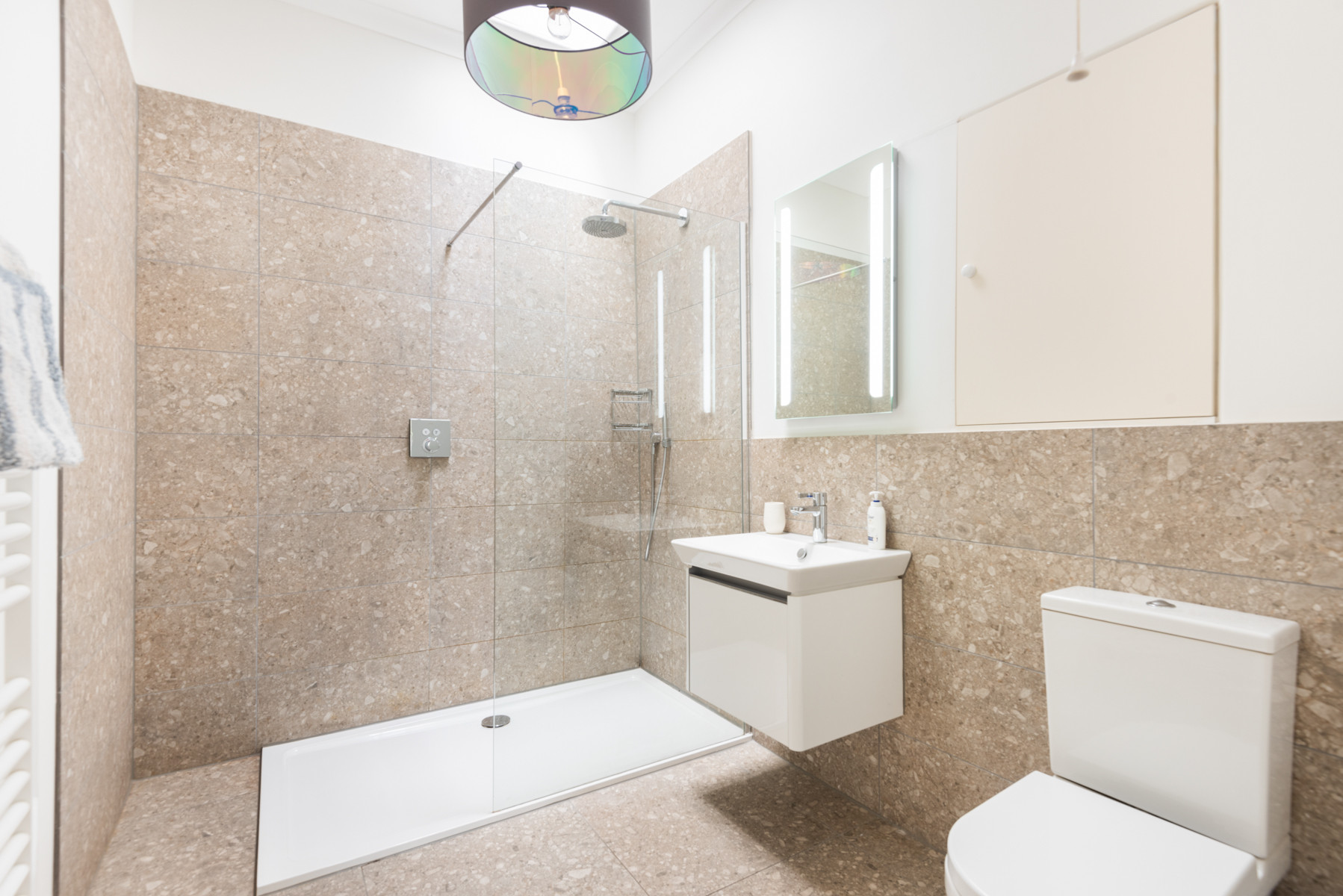 The family shower room