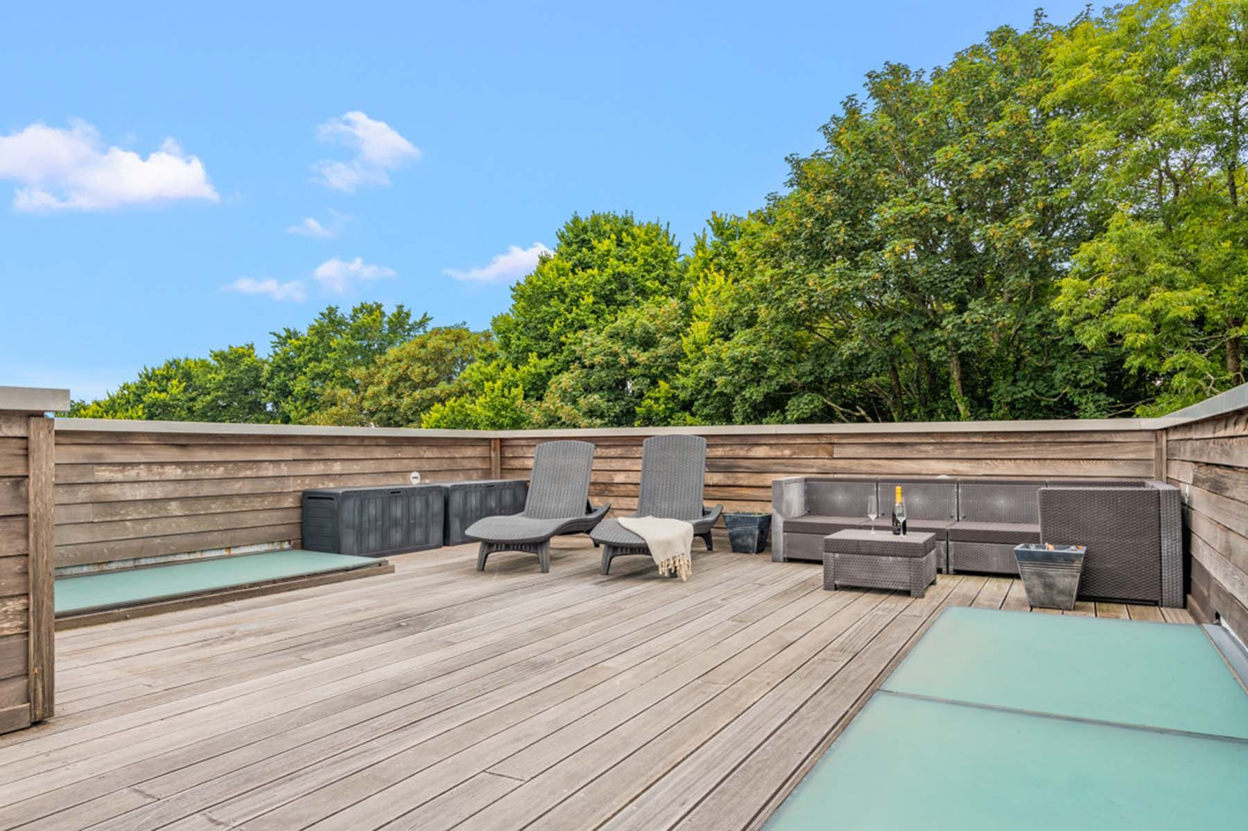 Roof top balcony 