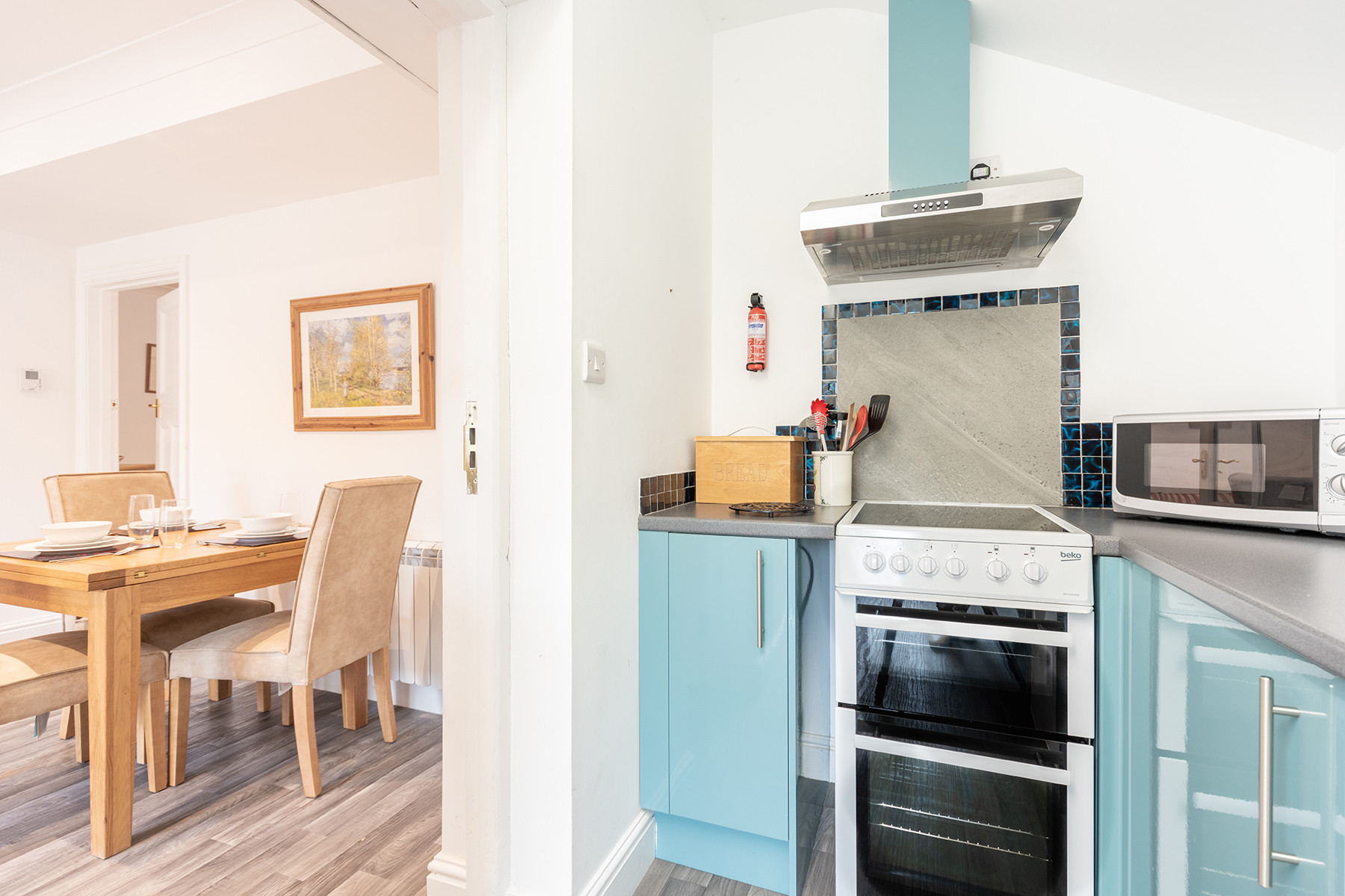 Another look at the kitchen. 