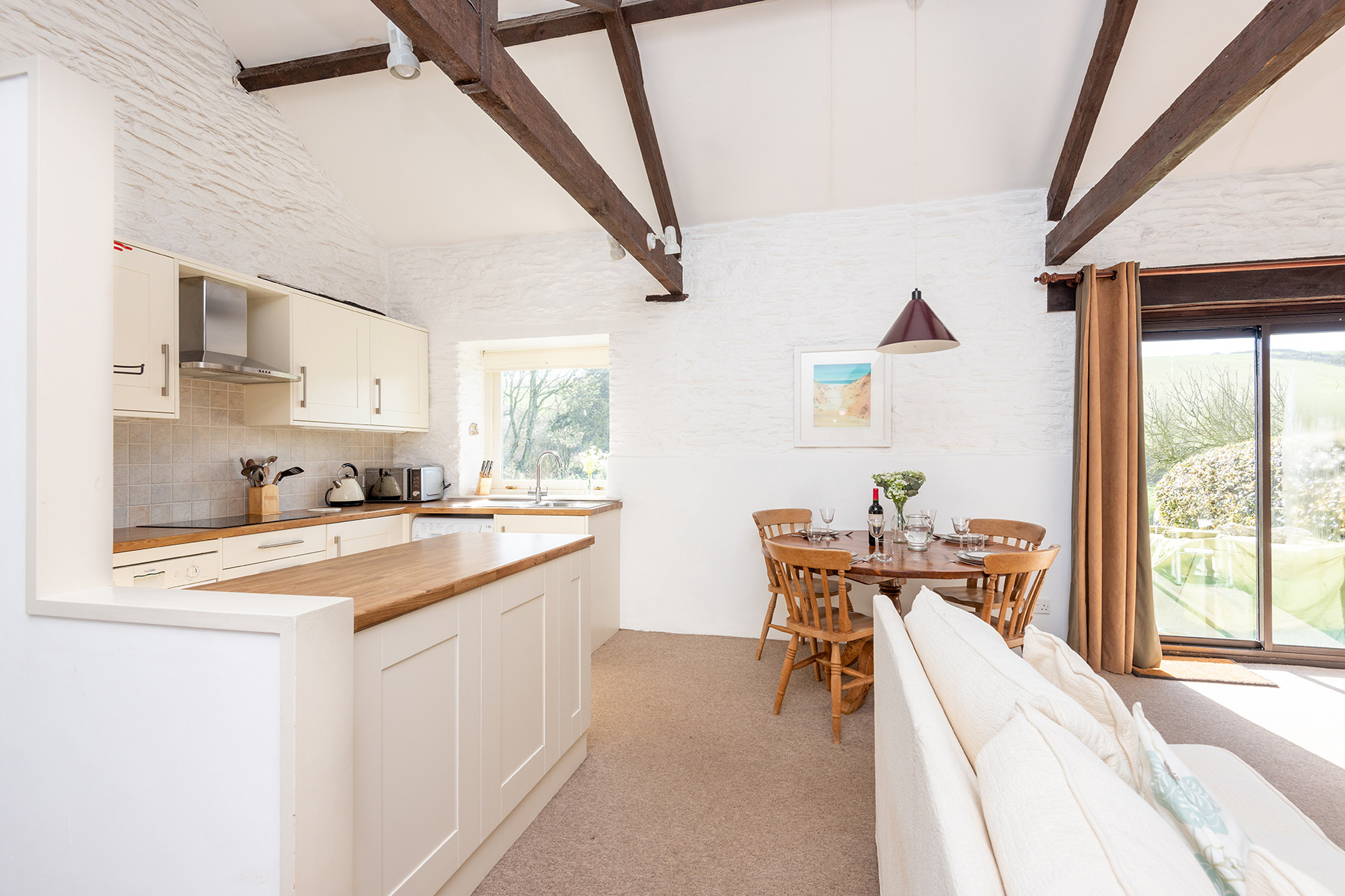 Comfortable and spacious. 