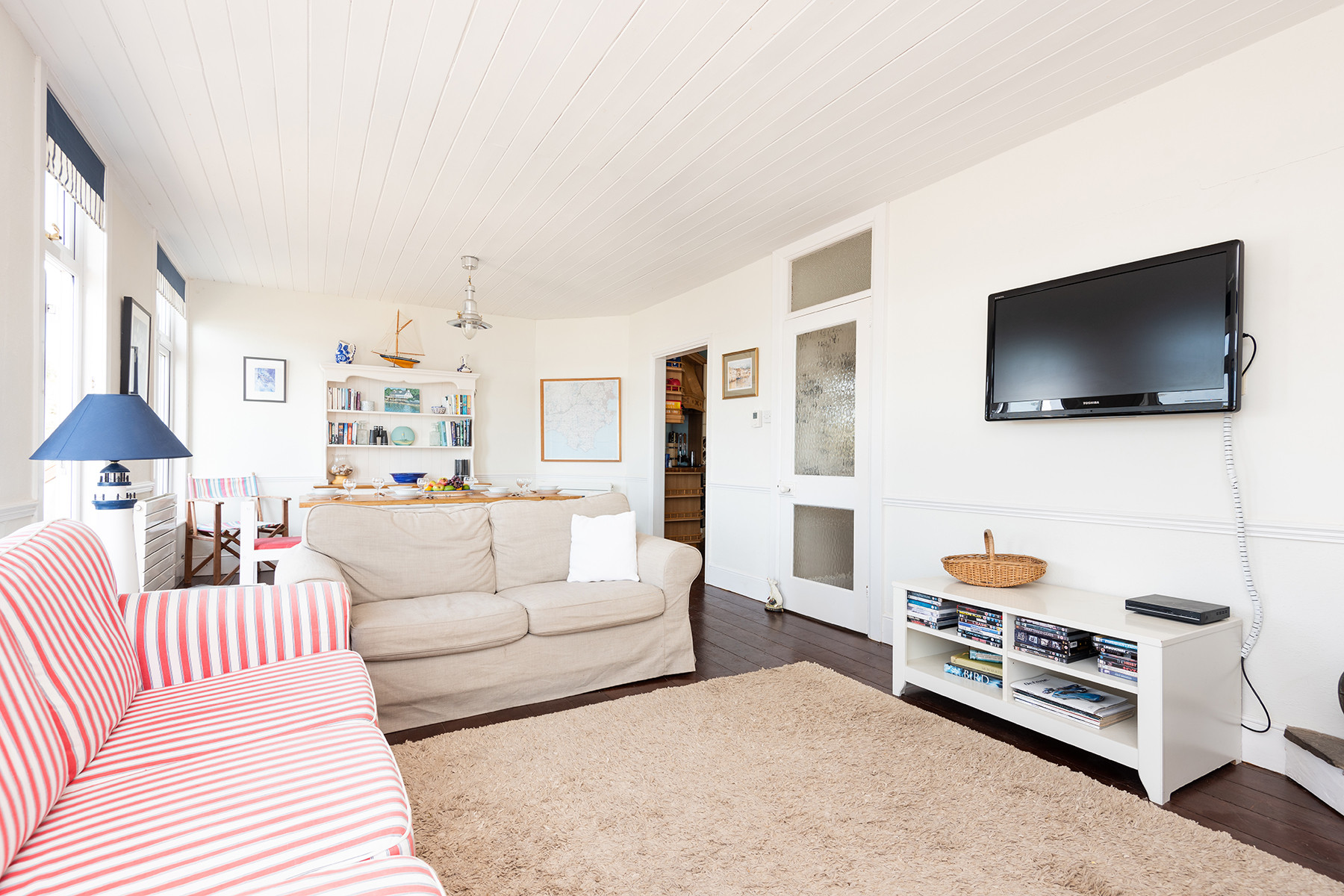 Another view of the lounge dining room. 