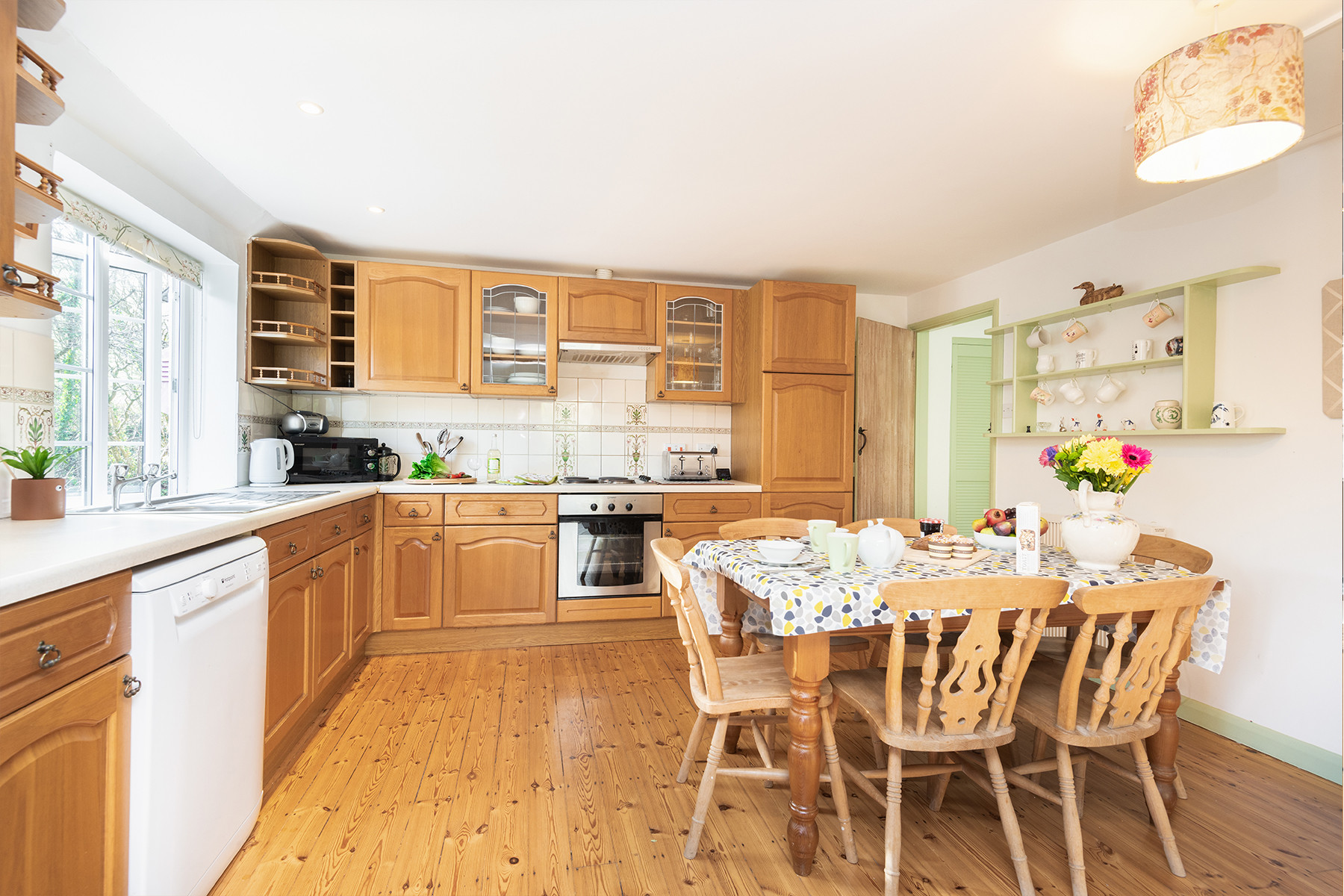 A closer look at the kitchen diner 