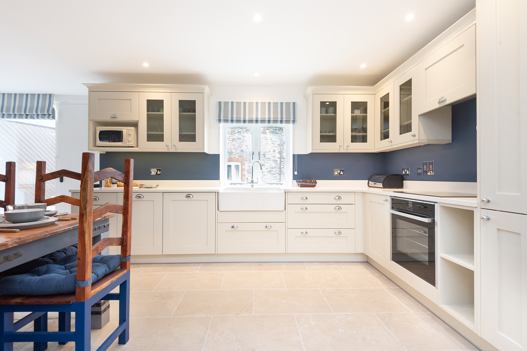 Super modern kitchen.