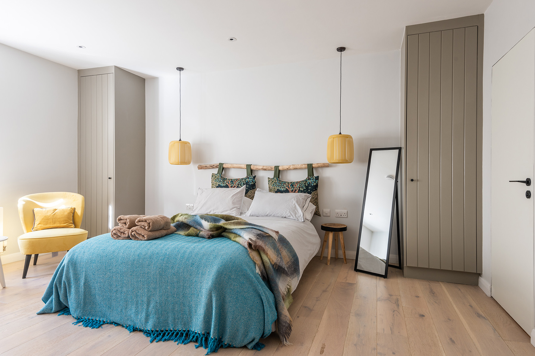 Master bedroom with en suite shower room. 