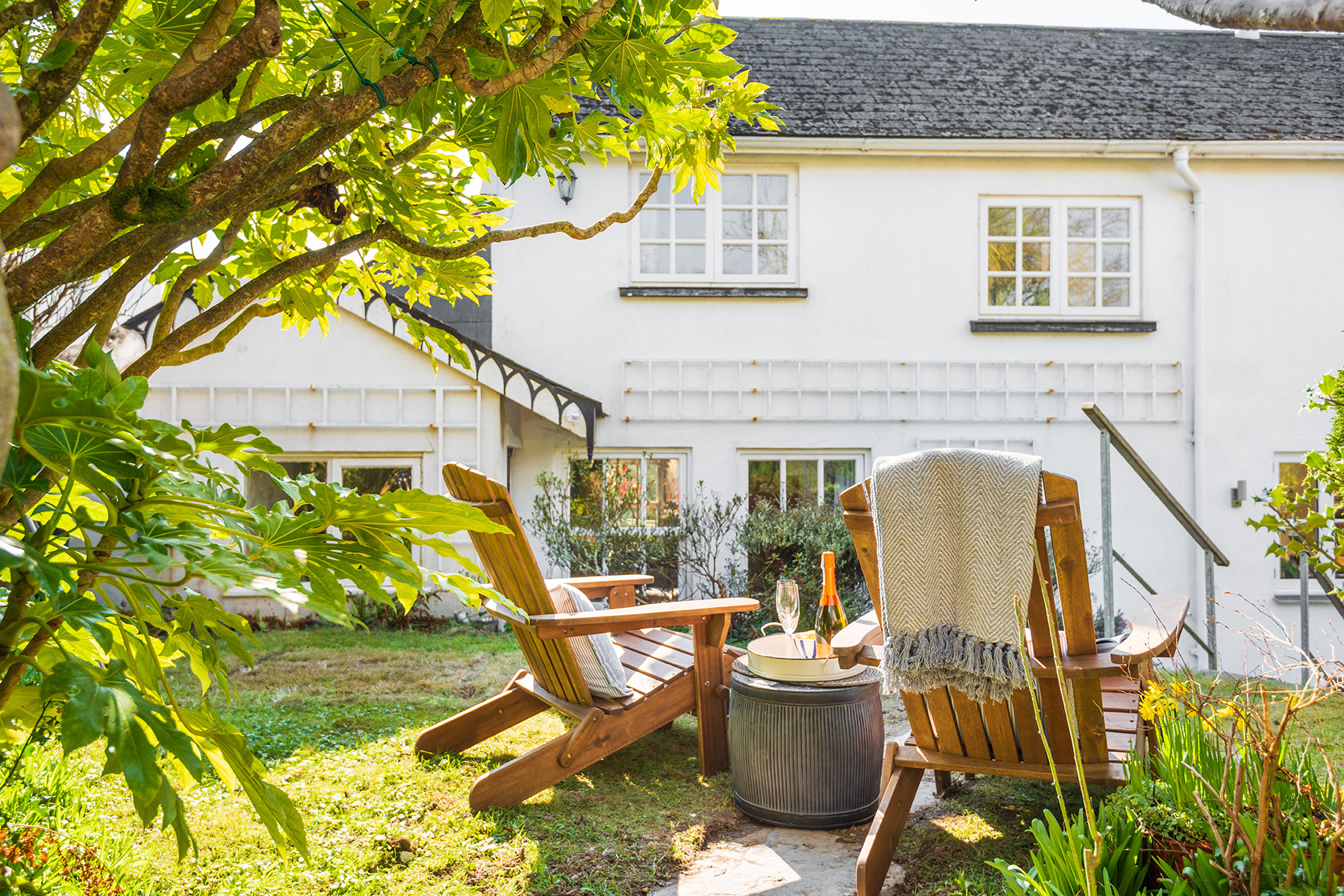The stunning garden