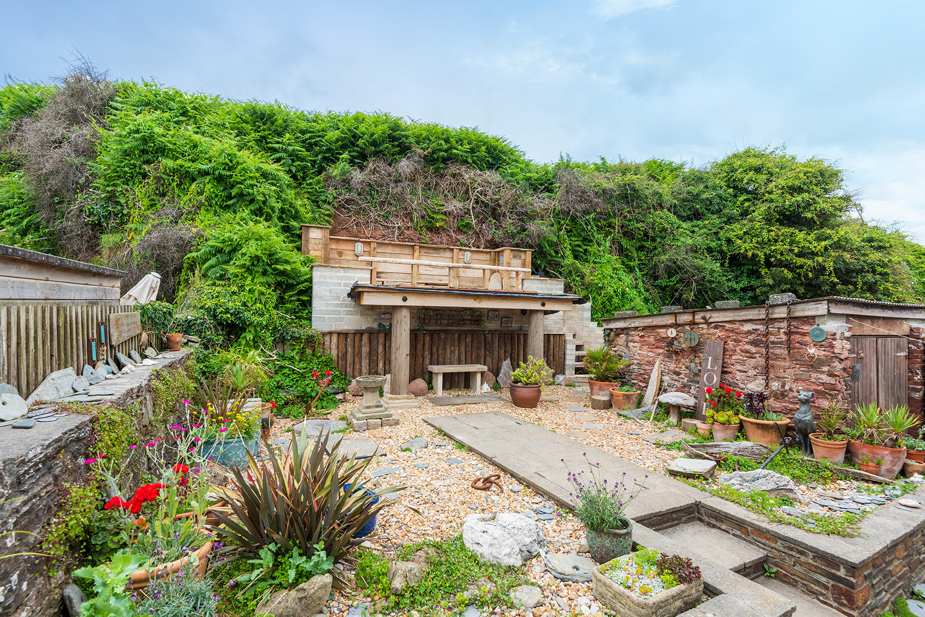 The garden at Seadog