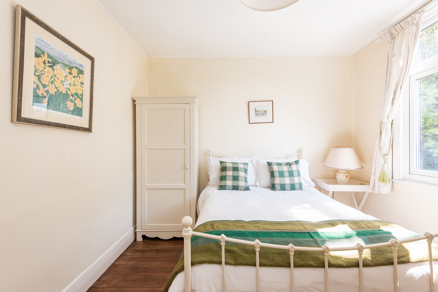 Another view of bedroom two. 