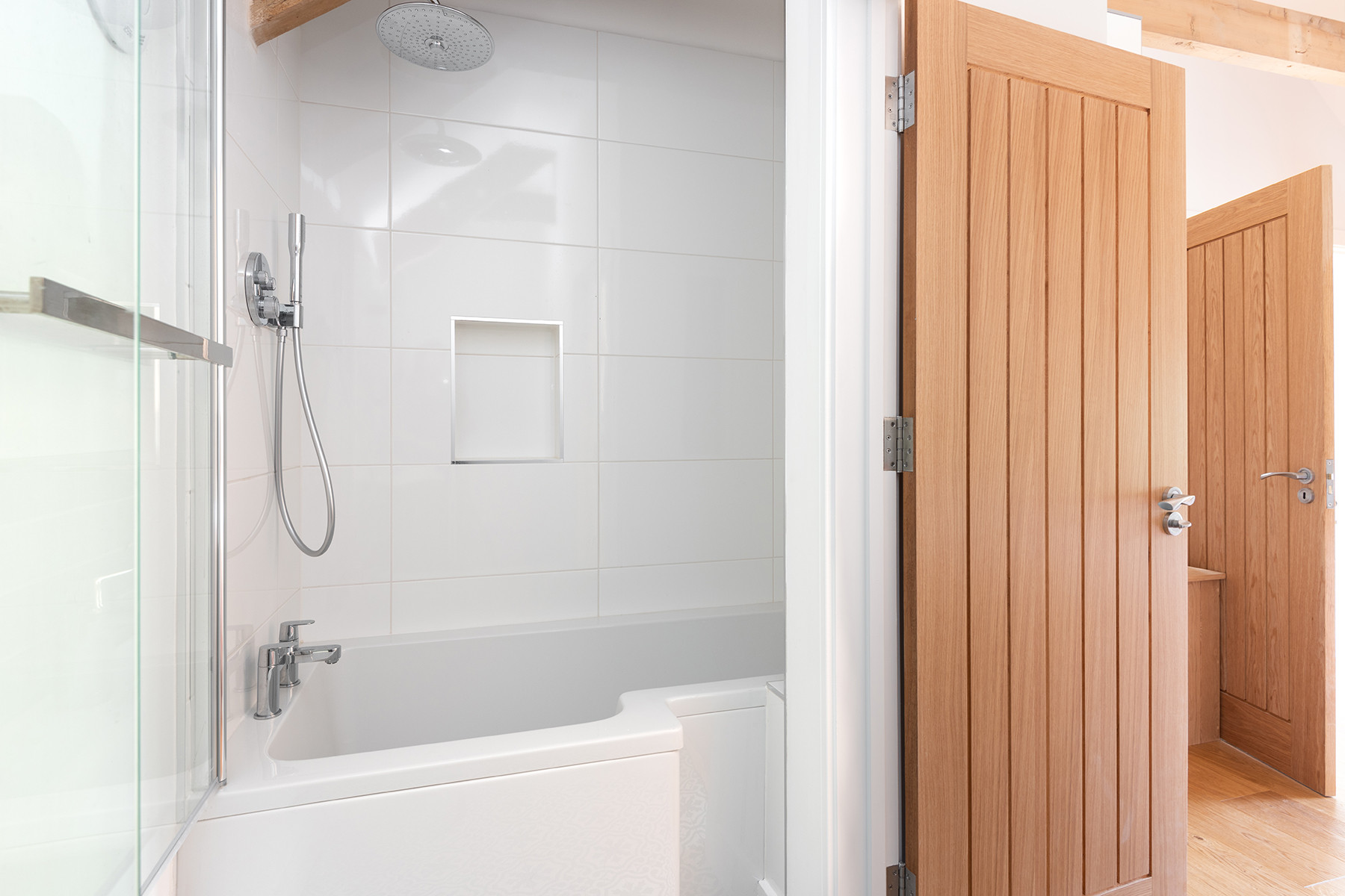 Another view of the ensuite bathroom to bedroom one.