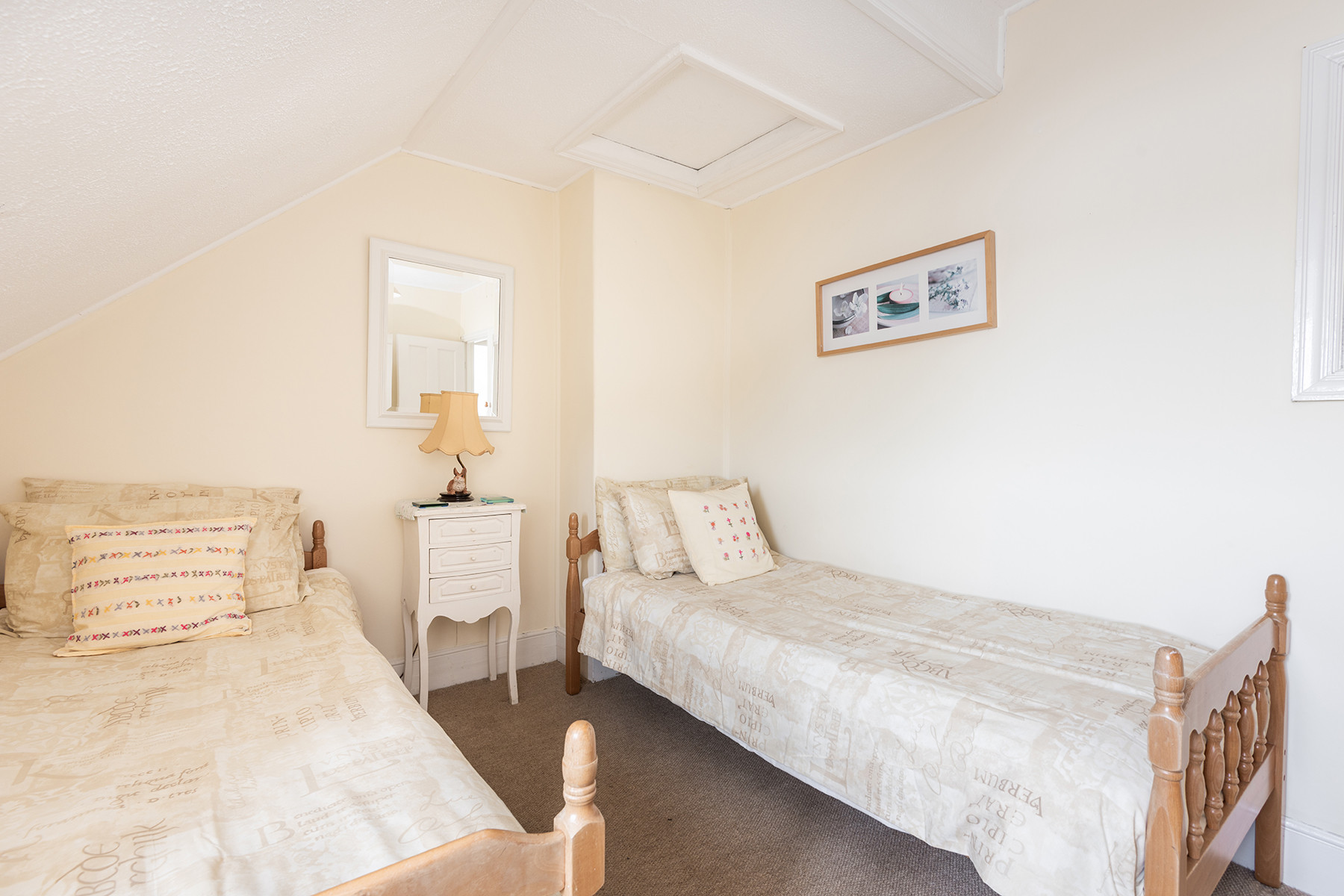 Another view of bedroom three.