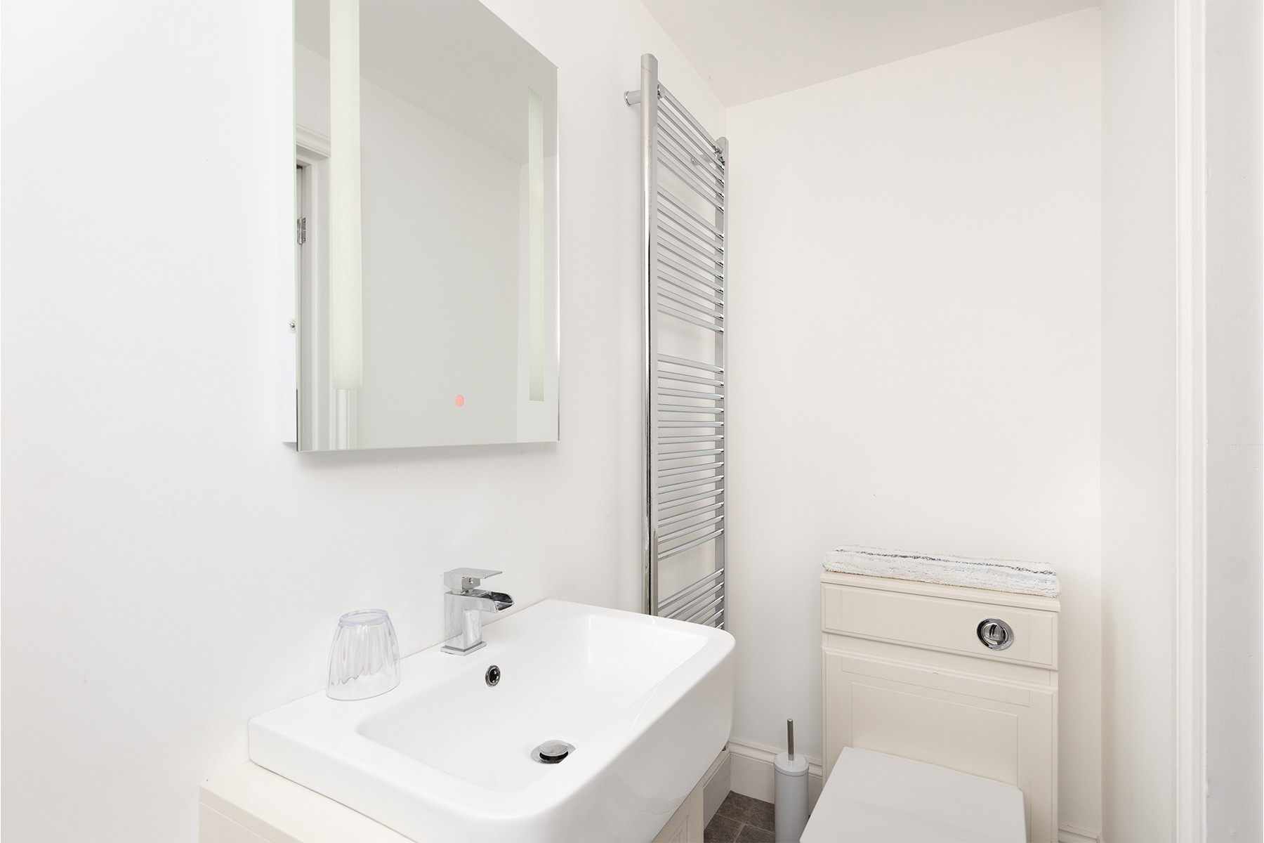 The en-suite to the master bedroom