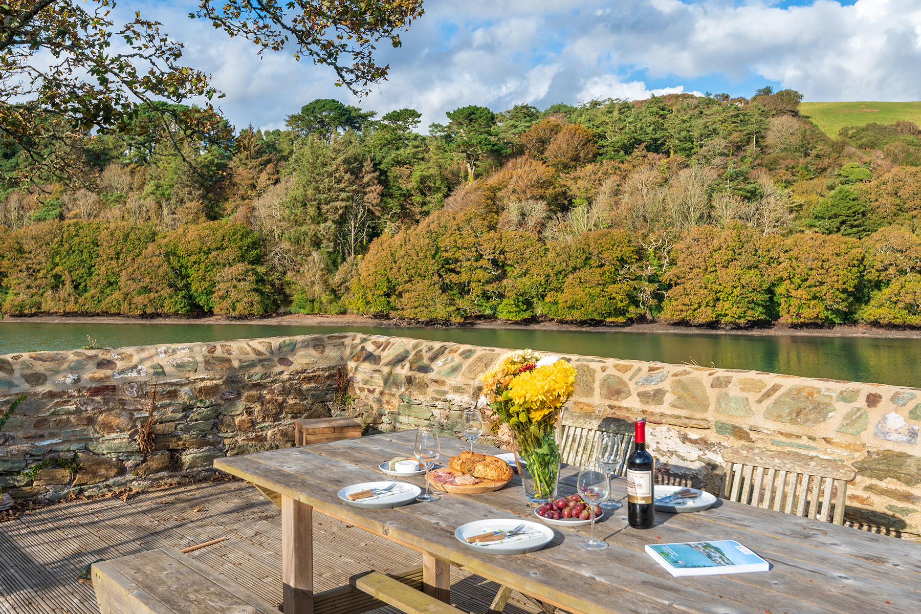 Perfect for a scenic meal