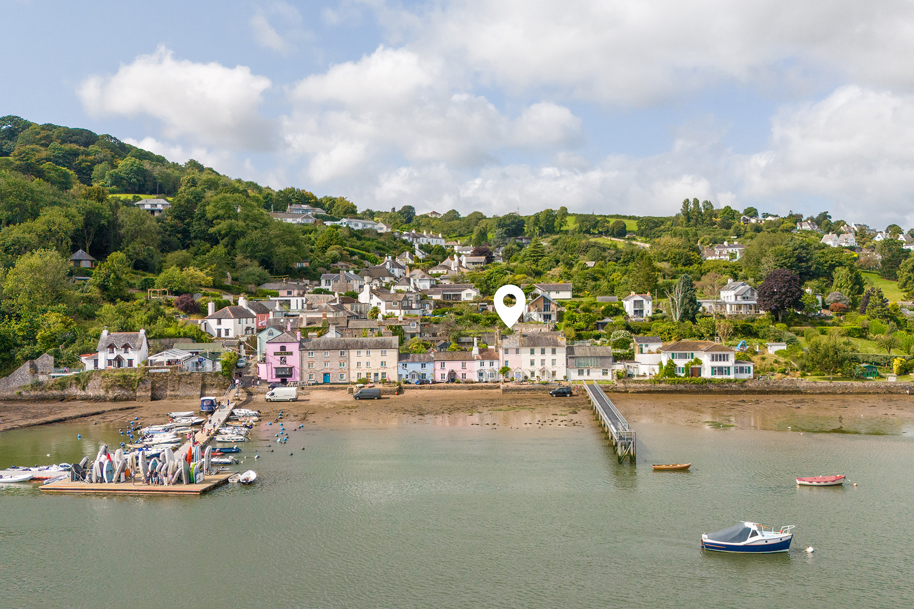 Dunedin Cottage on the quayside 